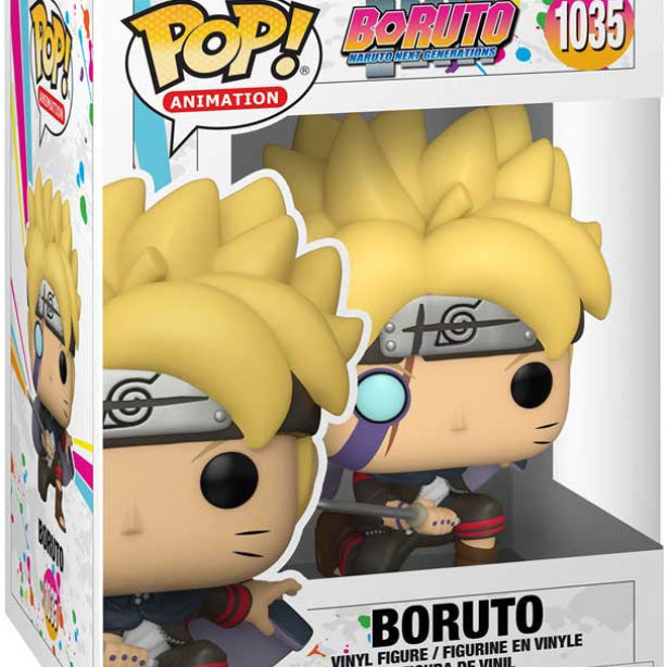 Funko POP Boruto Uzumaki #1035 Naruto Next Generations figure in box