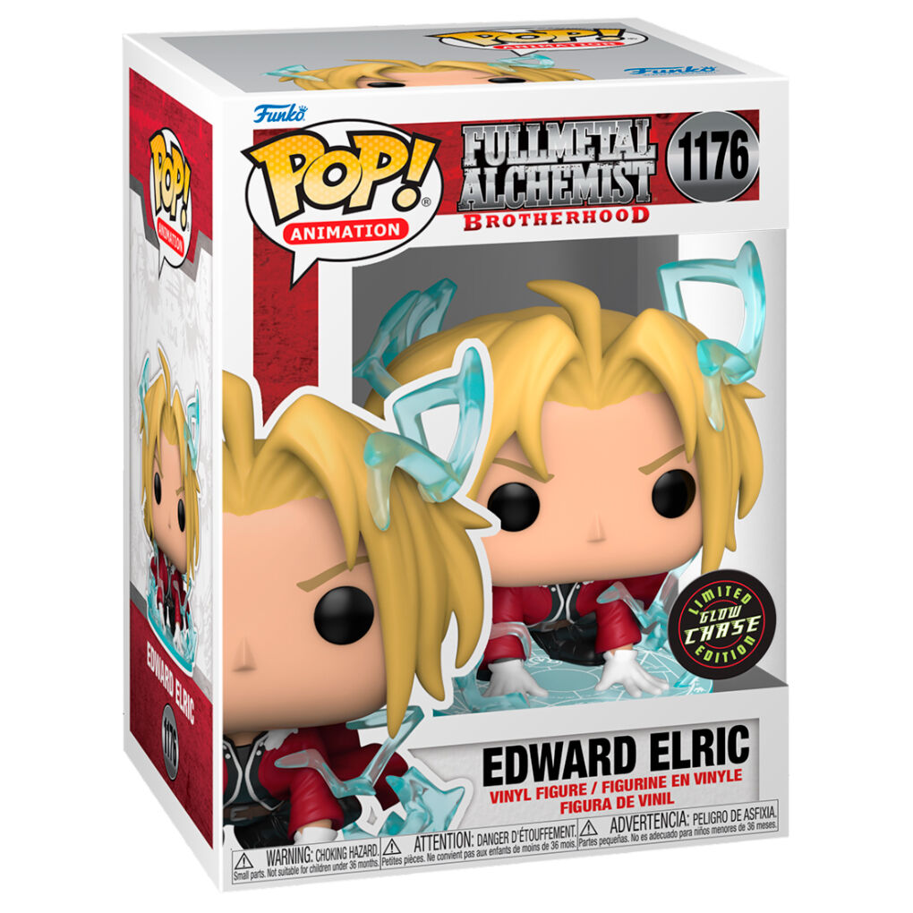 Funko POP Edward Elric Glow Chase box Fullmetal Alchemist #1176