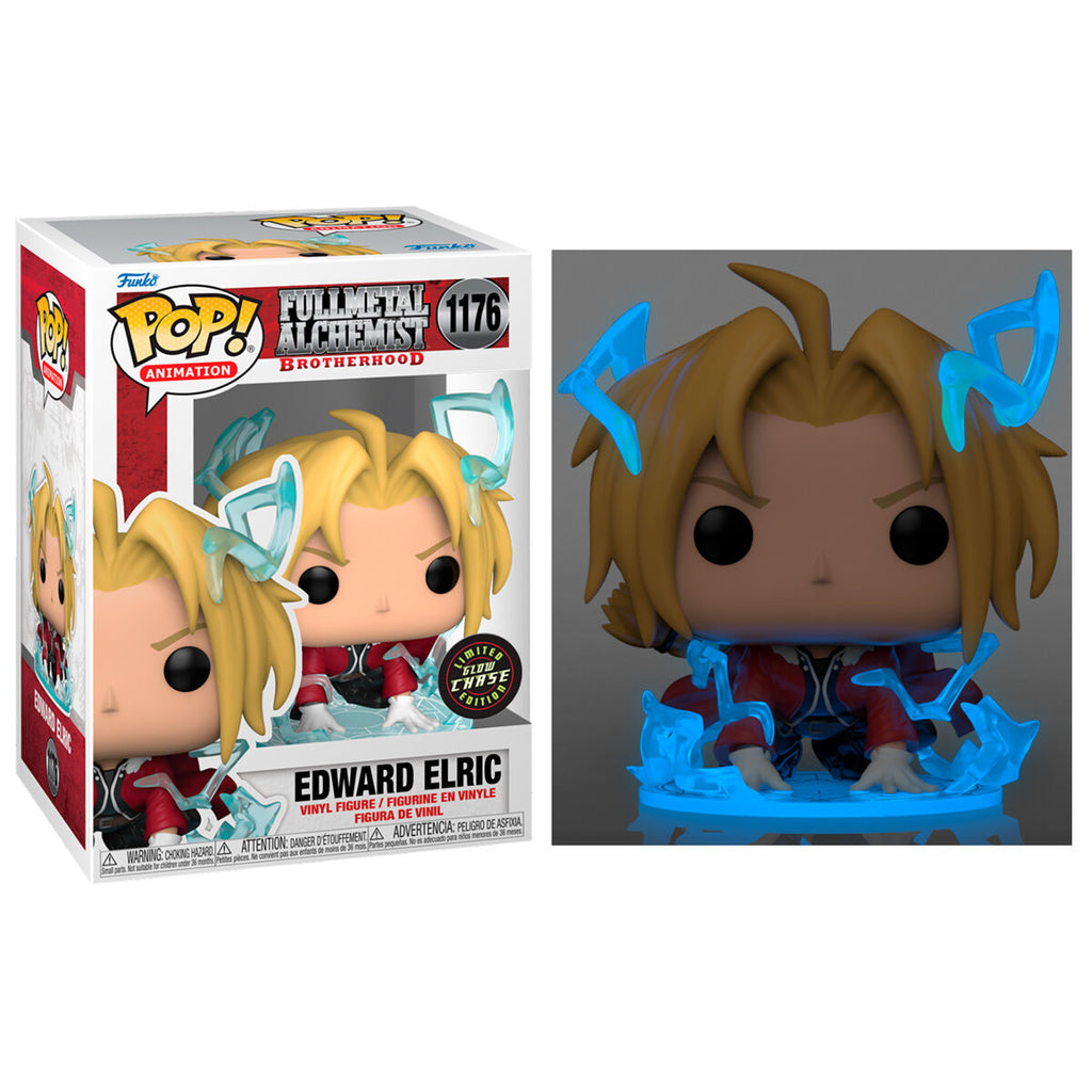 Funko POP Edward Elric Glow Chase Fullmetal Alchemist figure #1176