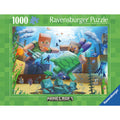 Minecraft puzzle 1000 pieces Ravensburger jigsaw puzzle