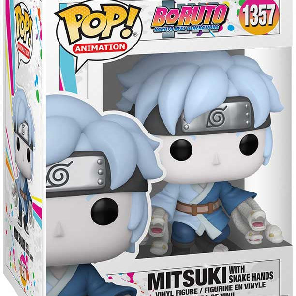 Funko POP Mitsuki Snake Hands #1357 Boruto Naruto Next Generations figure in box