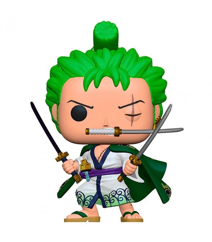 Funko POP Roronoa Zoro figure close up One Piece #923